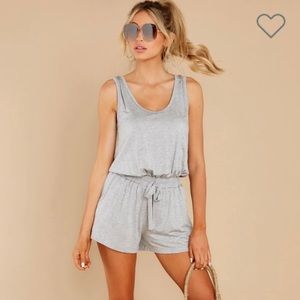 Grey Romper